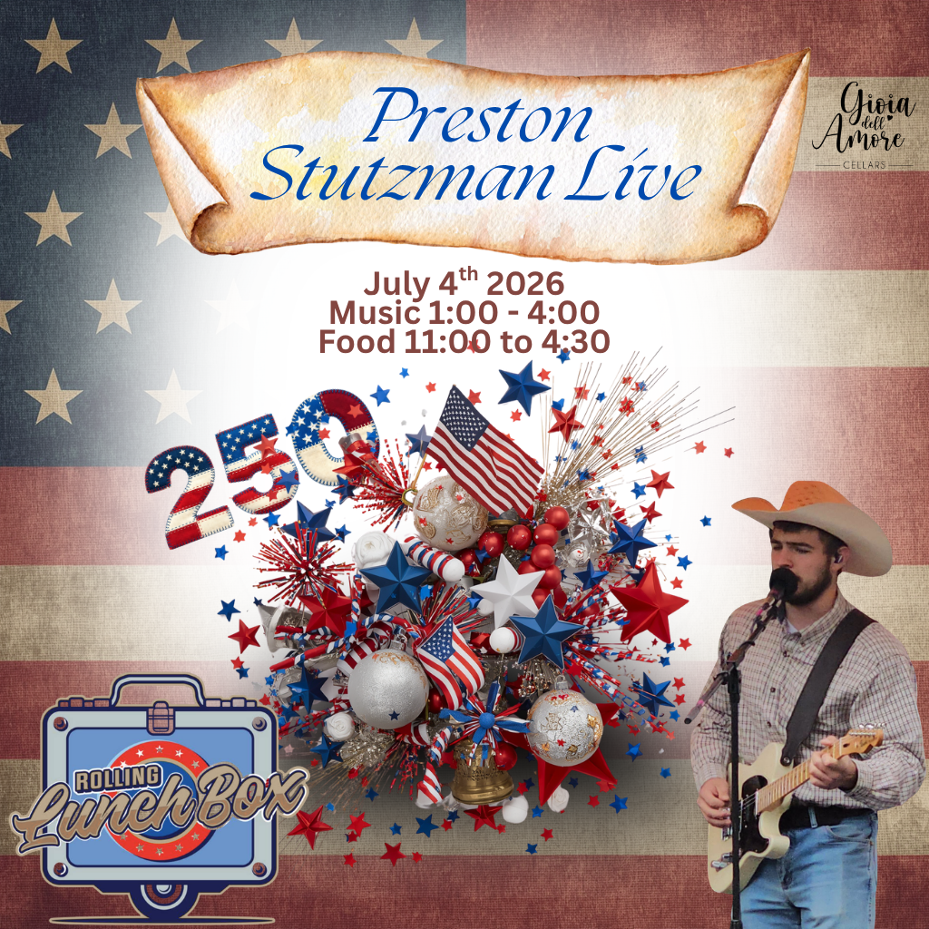 Preston Stutzman Independence Day Celebration | America’s 250th at the Vineyard