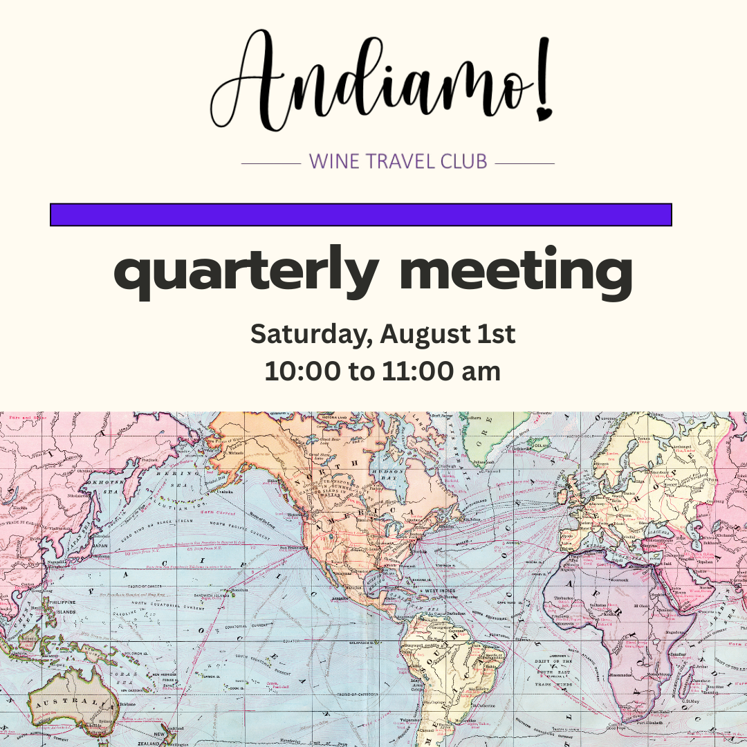 Andiamo! Wine Travel Club Meeting
