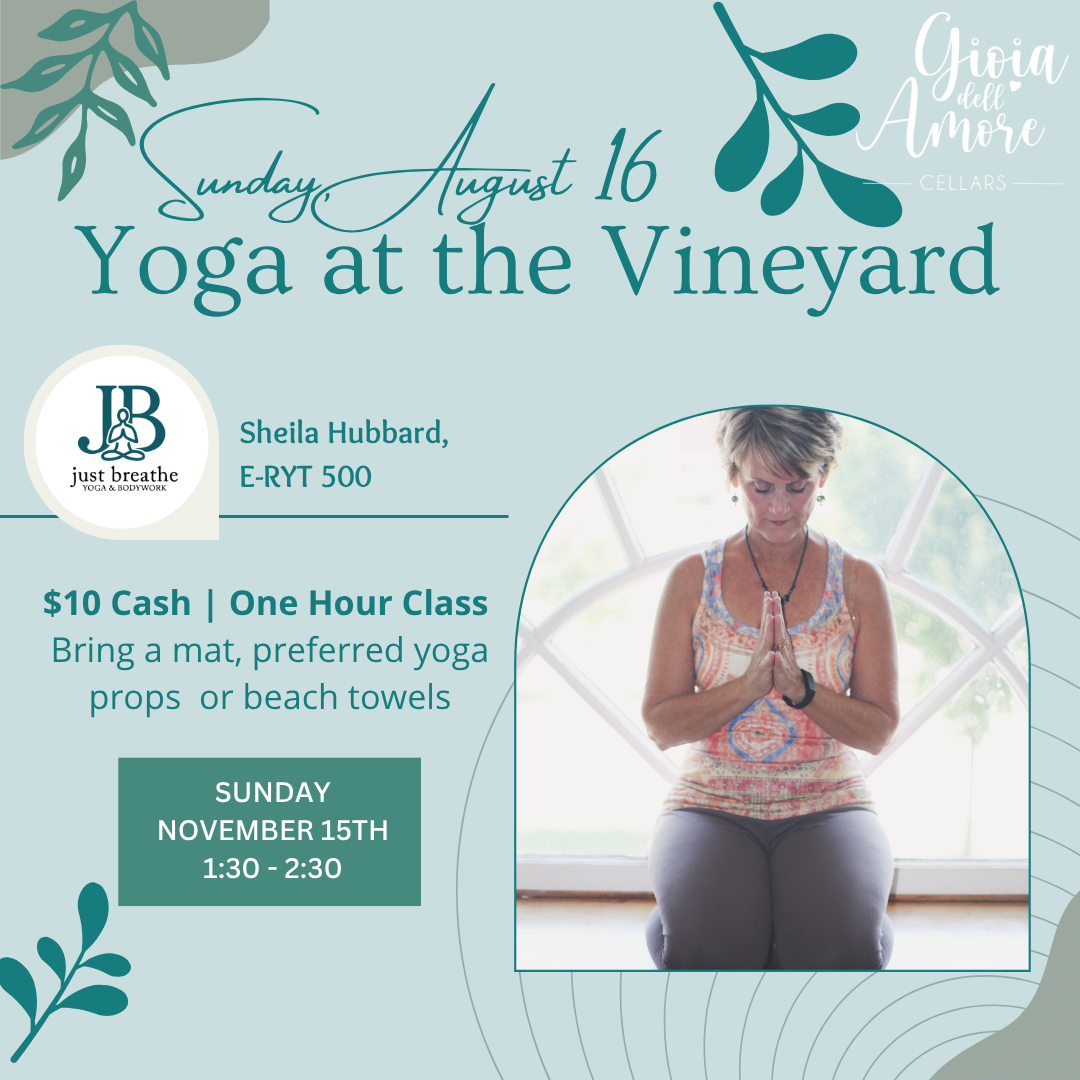 Yoga at the Vineyard